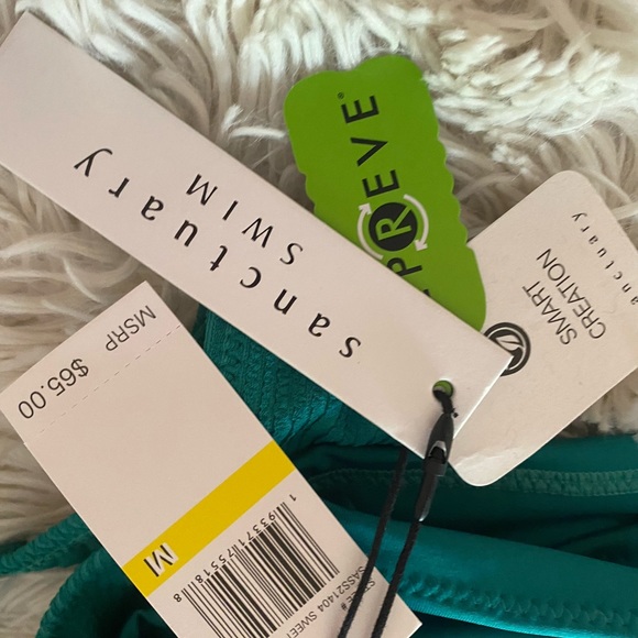 Green Swim Top - Picture 2 of 4